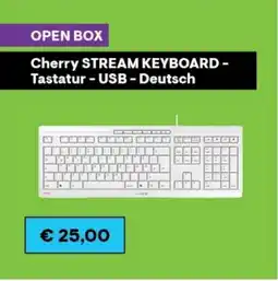 0815 Cherry Stream Keyboard-Tastatur Angebot