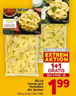 Billa BILLA immer gut Tortelloni Angebot