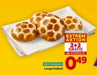 Billa Laugenfußball Angebot