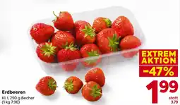 Billa Erdbeeren Angebot