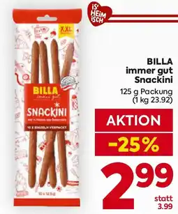 Billa BILLA immer gut SNACKINI Angebot