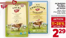 Billa Bio-Käse- scheiben Angebot