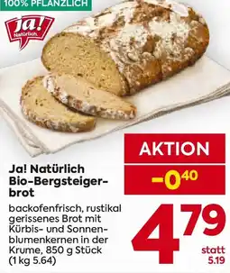 Billa Bio-Bergsteiger- brot Angebot