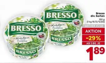 Billa Bresso Angebot