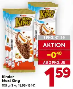Billa Kinder Maxi King Angebot