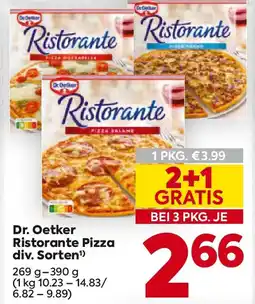 Billa Dr. Oetker Ristorante Pizza Angebot