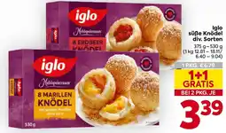 Billa Iglo süße Knödel Angebot