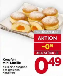 Billa Krapfen Mini Marille Angebot