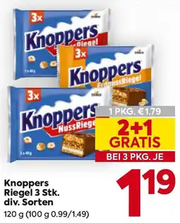 Billa Knoppers Riegel Angebot