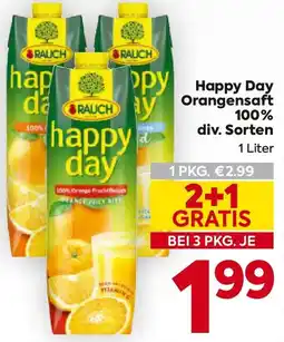 Billa Happy Day Orangensaft Angebot