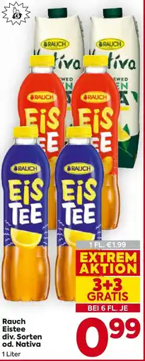 Billa Rauch Eistee Angebot