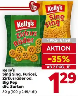 Billa Kelly's Sing Sing, Furiosi, Zirkusräder od. Big Pep Angebot