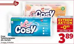 Billa Cosy Toilettenpapier Angebot