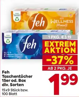 Billa Feh Taschentücher Angebot