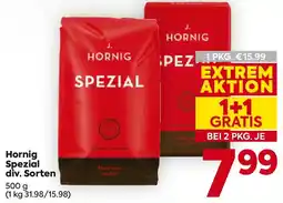 Billa Hornig Spezial Angebot
