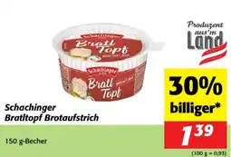 Nah&Frisch Schachinger Bratltopf Brotaufstrich Angebot