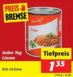Nah&Frisch Jeden Tag Linsen Angebot