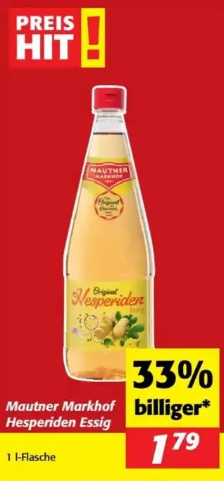 Nah&Frisch Mautner Markhof Hesperiden Essig Angebot
