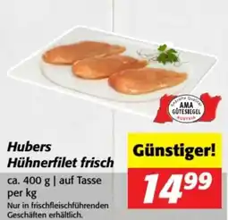 Nah&Frisch Hubers Hühnerfilet frisch Angebot