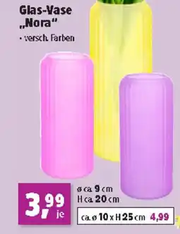 Thomas Philipps Glas-Vase ,,Nora" Angebot