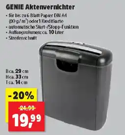 Thomas Philipps Genie aktenvernichter Angebot
