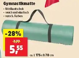 Thomas Philipps Gymnastikmatte Angebot