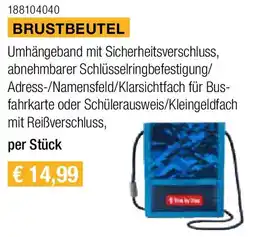 Skribo BRUSTBEUTEL Angebot