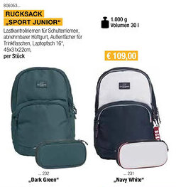 Skribo Rucksack ,,sport junior" Angebot