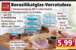 Norma Borosilikatglas-Vorratsdose Angebot