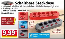 Norma Schaltbare Steckdose Angebot
