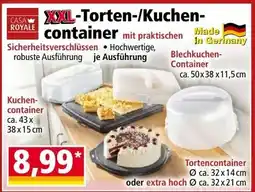 Norma XXL-Torten-/Kuchen- container Angebot