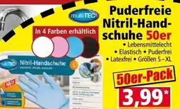 Norma Puderfreie Nitril Handschuhe Angebot
