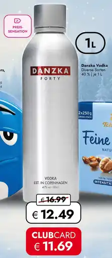 Travel FREE Danzka Vodka Angebot