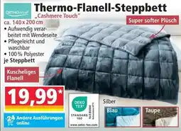 Norma Thermo Flanell Steppbett Angebot