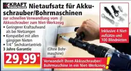 Norma Nietaufsatz für Akkuschrauber/Bohrmaschinen Angebot