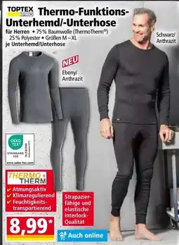 Norma Thermo Funktions Unterhemd Unterhose Angebot