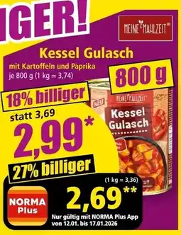 Norma Kessel Gulasch Angebot