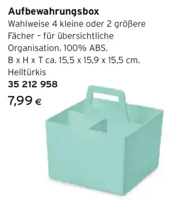 Aufbewahrungsbox