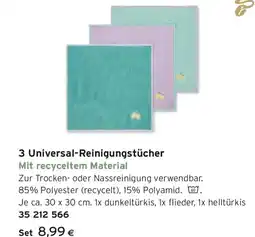 Tchibo Eduscho 3 Universal-Reinigungstücher Angebot