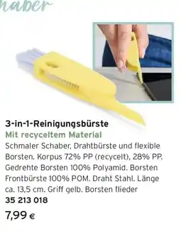 Tchibo Eduscho 3-in-1-Reinigungsbürste Angebot