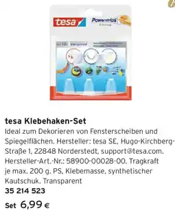 Tchibo Eduscho tesa Klebehaken-Set Angebot