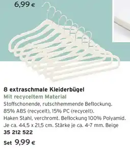 Tchibo Eduscho 8 extraschmale Kleiderbügel Angebot
