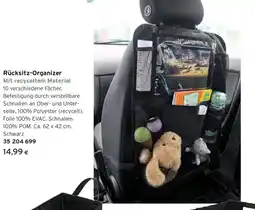 Tchibo Eduscho Rücksitz-Organizer Angebot
