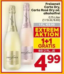 Billa Freixenet Carta Dry, Carta Rosé Dry od. alkoholfrei Angebot