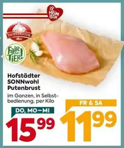 Billa Hofstädter Sonnwohl Putenbrust Angebot