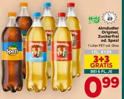 Billa Almdudler Original, Zuckerfrei od. Spezi Angebot