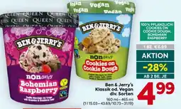 Billa Ben & Jerry's Klassik od. vegan div. Sorten Angebot