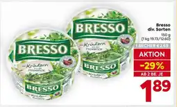 Billa Bresso div. Sorten Angebot