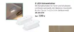 Tchibo Eduscho 2 LED-Schranklichter Angebot