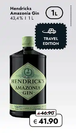 Travel FREE Hendricks Amazonia Gin 43.4% Angebot